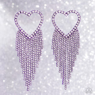 Exclusive "Gimme the Glitz" Set Featuring "Scrumptuous Sweethearts" Purple Heart Earrings