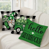 18X18 Set of 2 St. Patrick's Day Throw Pillows (*No Inserts) Patrick Sets 2A & 2B