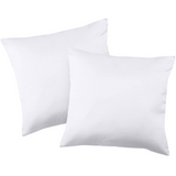 DELUXE ---- 18X18 --- Standard Throw Pillow Inserts ---- Set of 2 (Shipped Separately)