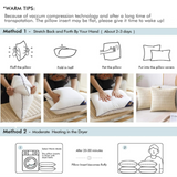 DELUXE ---- 16X16 --- Standard Throw Pillow Inserts ---- Set of 2 (Shipped Separately)