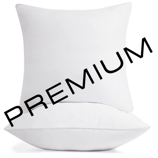 PREMIUM ---- 16X16 --- Standard Throw Pillow Inserts ---- Set of 2 (Shipped Separately)