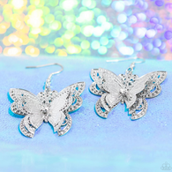 Exclusive "Gimme the Glitz" Set Featuring "Layered Launch" 3D Butterfly Earrings
