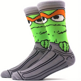 Officially Licensed SESAME STREET Crew Length Unisex Pair of Socks - 6 Styles to choose from!