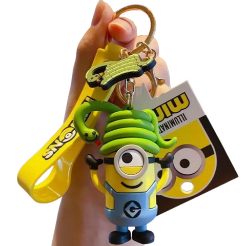FUNNY MINIONS KEVIN MOVIE CHARACTER KEYCHAINS