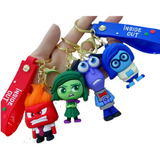 Adorable Disney's INSIDE OUT EMOTION Movie Character Keychain Featuring... ANGER.