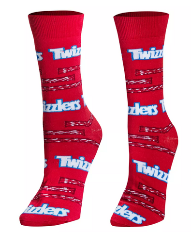 TWIZZLERS Officially Licensed Crew Length Unisex Pair of Socks 9-10