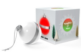 Wi-Fi App Controlled "Naughty or Nice" Ornaments Turns Green When Good & Red When Bad!