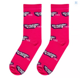 BUBBLE YUM Bubble Gum Officially Licensed Crew Length Unisex Pair of Socks 9-10