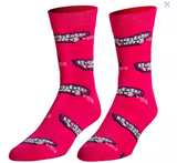 BUBBLE YUM Bubble Gum Officially Licensed Crew Length Unisex Pair of Socks 9-10
