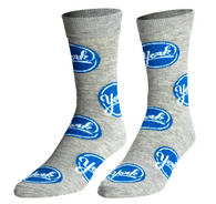 YORK PEPPERMINT PATTY Officially Licensed Crew Length Unisex Pair of Socks 9-10