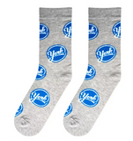 YORK PEPPERMINT PATTY Officially Licensed Crew Length Unisex Pair of Socks 9-10