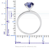 Sterling Silver CZ Diamond Stimulant Interchangeable Ring