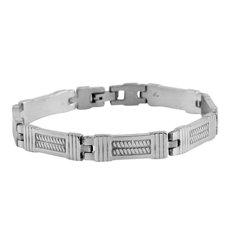 Men's Stainless Steel Link Bracelet ( 8.00 inches )