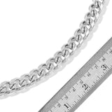 Men's Very Heavy Stainless Steel Curb Link Chain (24 in) Unisex
