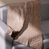 Giraffe Pattern Super Soft and Warm Animal Printed Flannel Blanket (80" X 60")