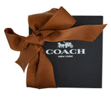 COACH - Rose Gold Plated Signature Logo Bling Heart Pentant Necklace