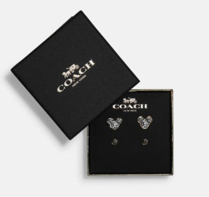 Disney COACH Collection - Mickey Mouse "X Keith Haring" Stud Earrings Set